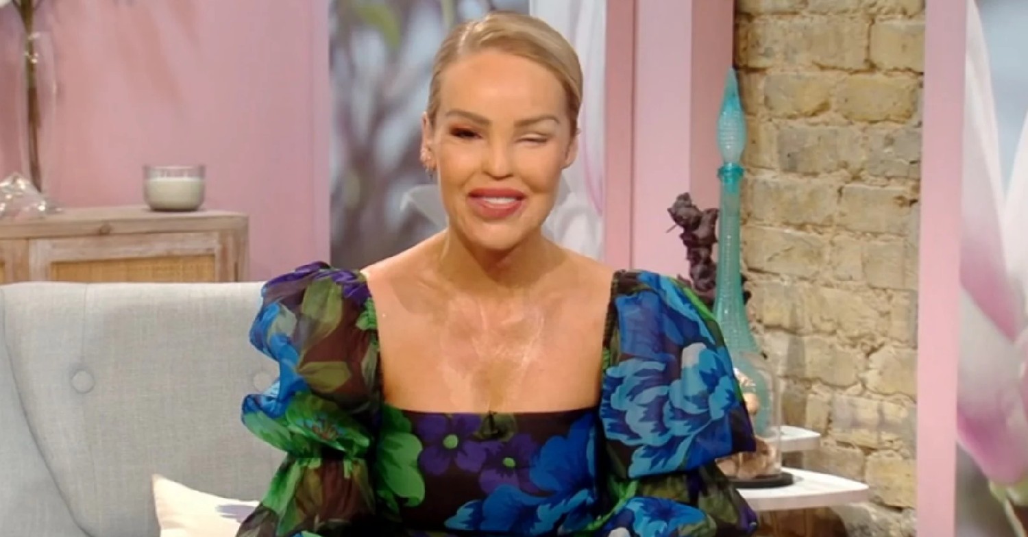 Katie Piper smiling for the camera