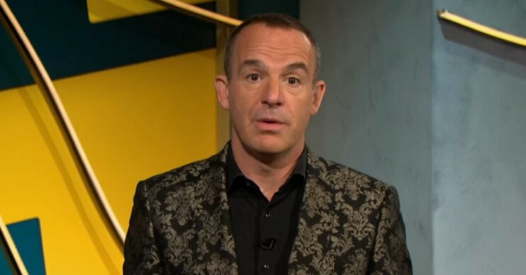 Martin Lewis money saving expert presenting his show