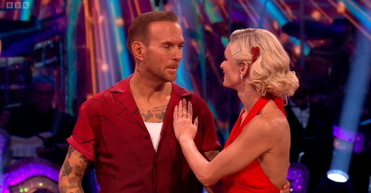 Matt Goss and Nadiya on Strictly 