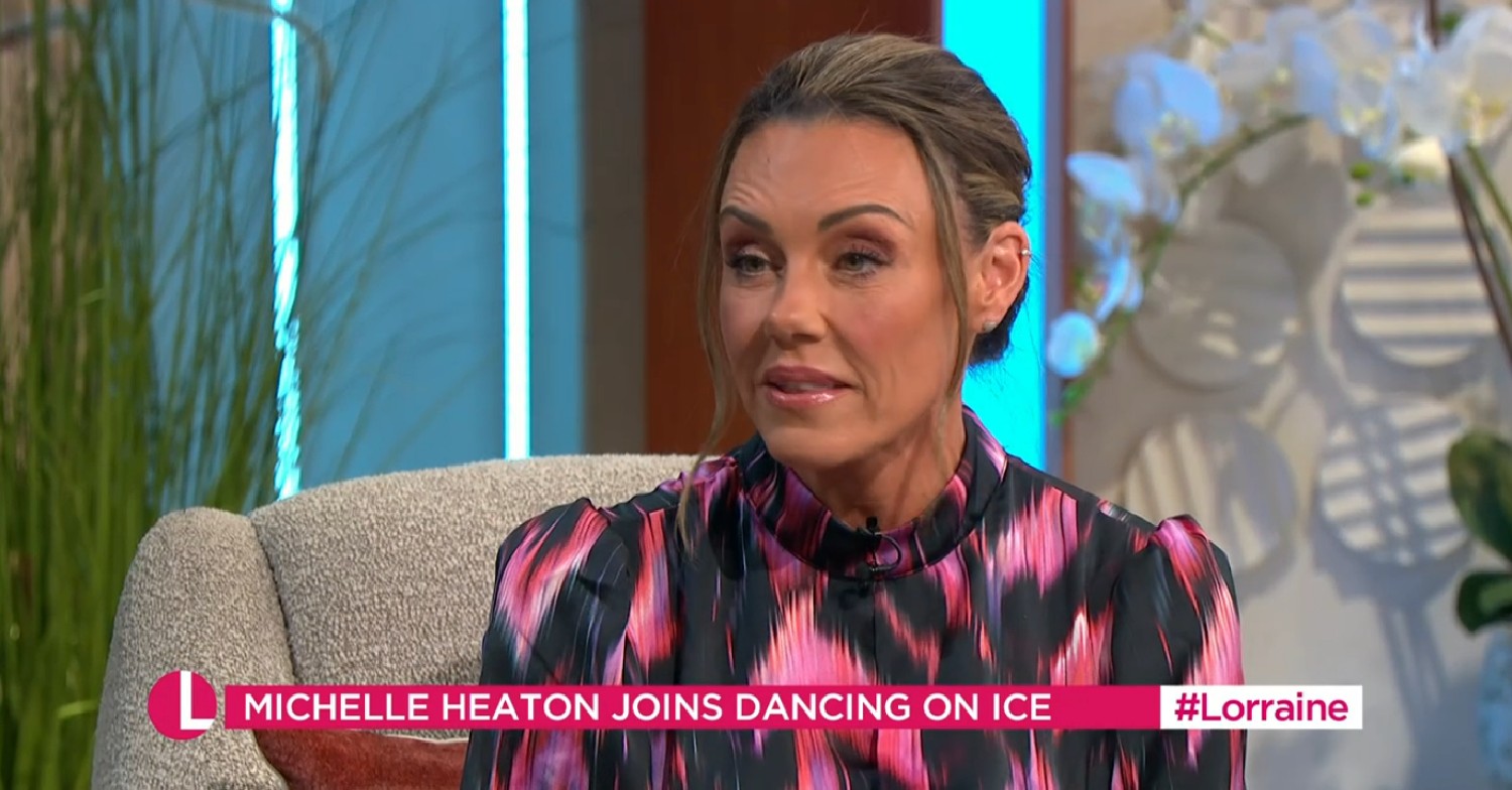 Dancing On Ice 2023 Michelle Heaton on Lorraine