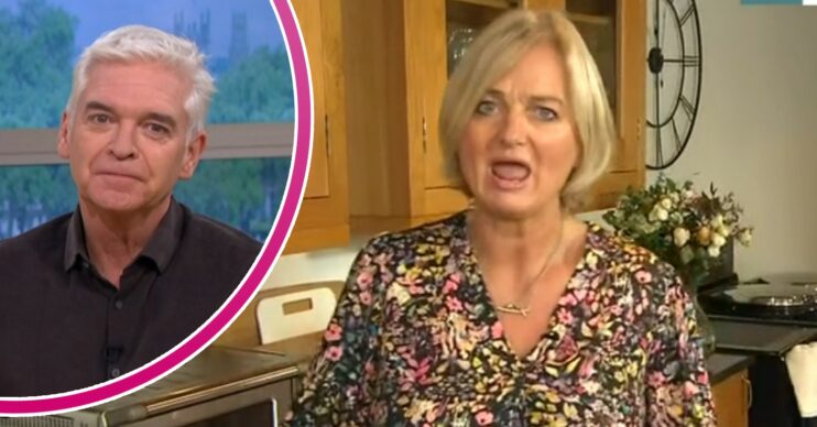 Phillip Schofield, Alice Beer on This Morning today