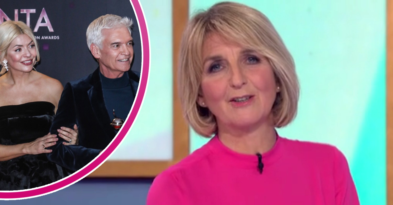 Holly Willoughby, Phillip Schofield, Kaye Adams on Loose Women today