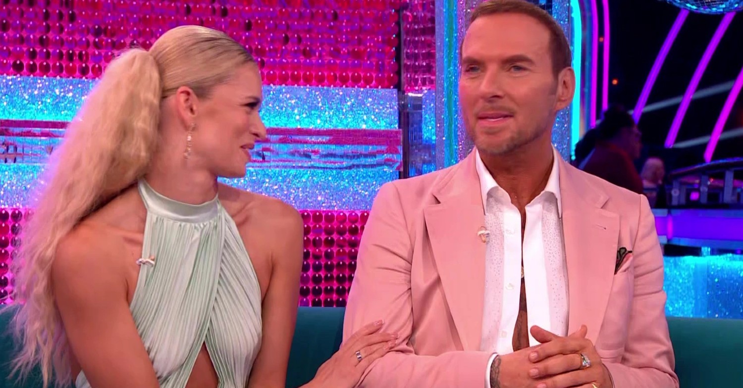 Matt Goss and his partner on Strictly Week 2