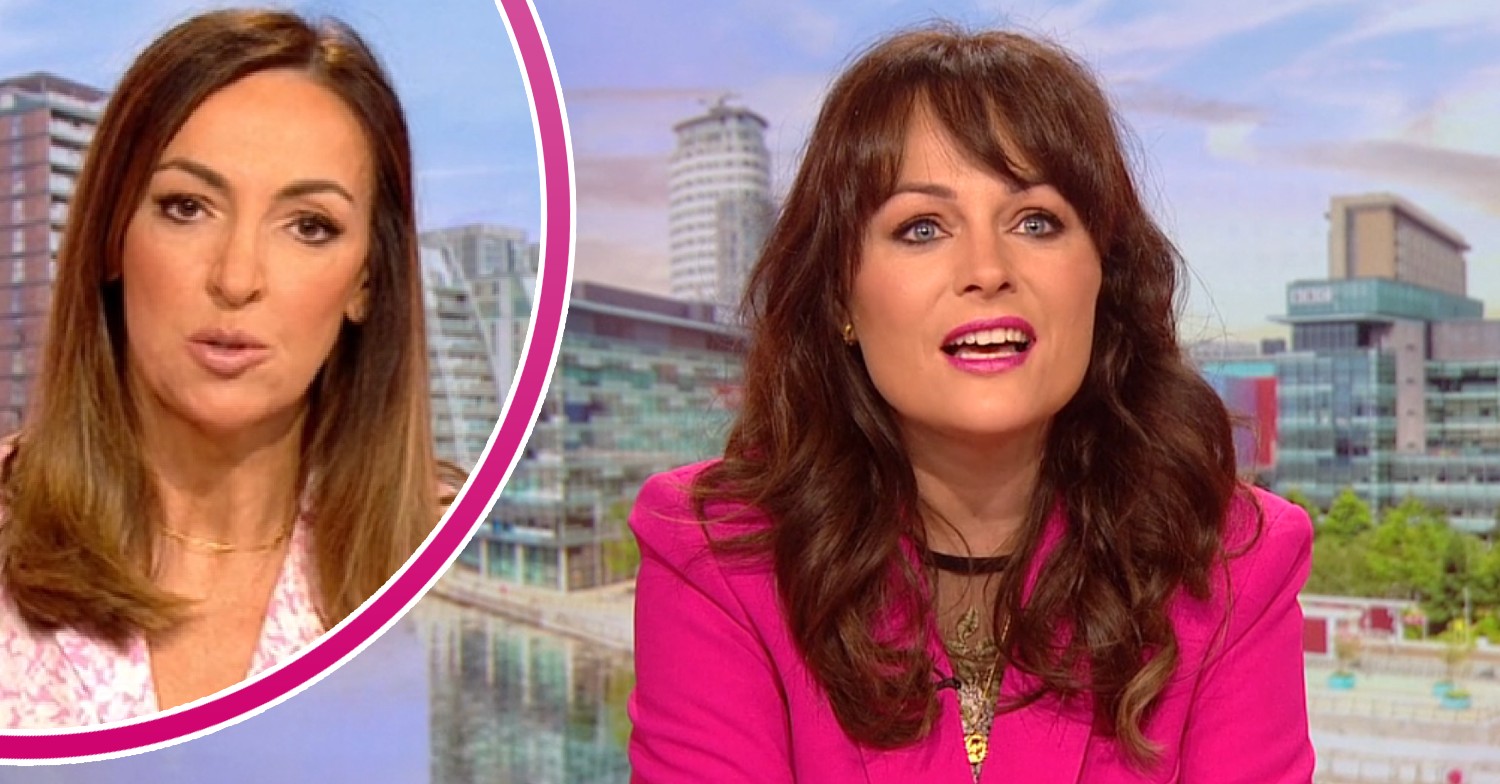 Sally Nugent and Victoria Fritz on BBC Breakfast today