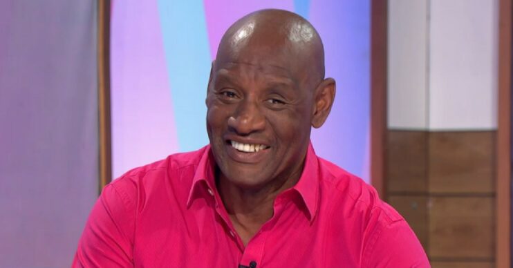 The Chase star Shaun Wallace smiling on Loose Men