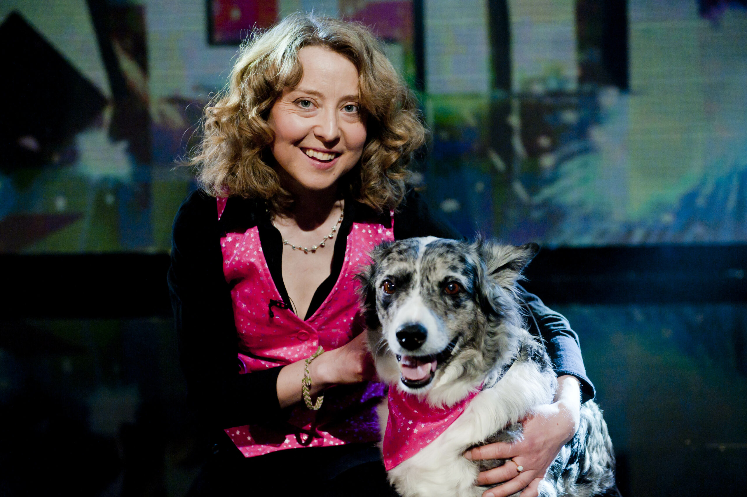 TIna Humphrey and dog Chandi on Britain's Got Talent