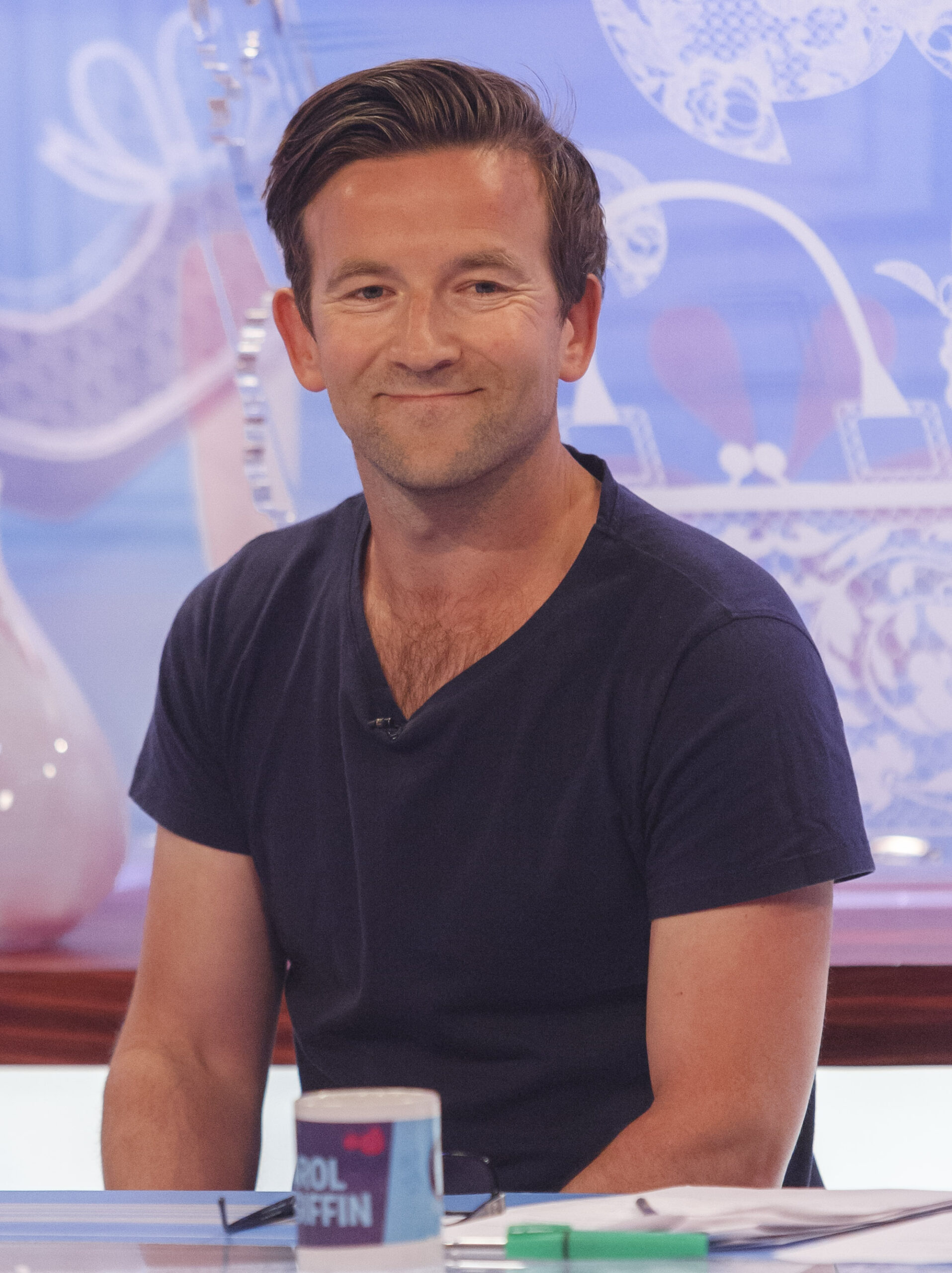 Dean Lennox Kelly smiling on Loose Women