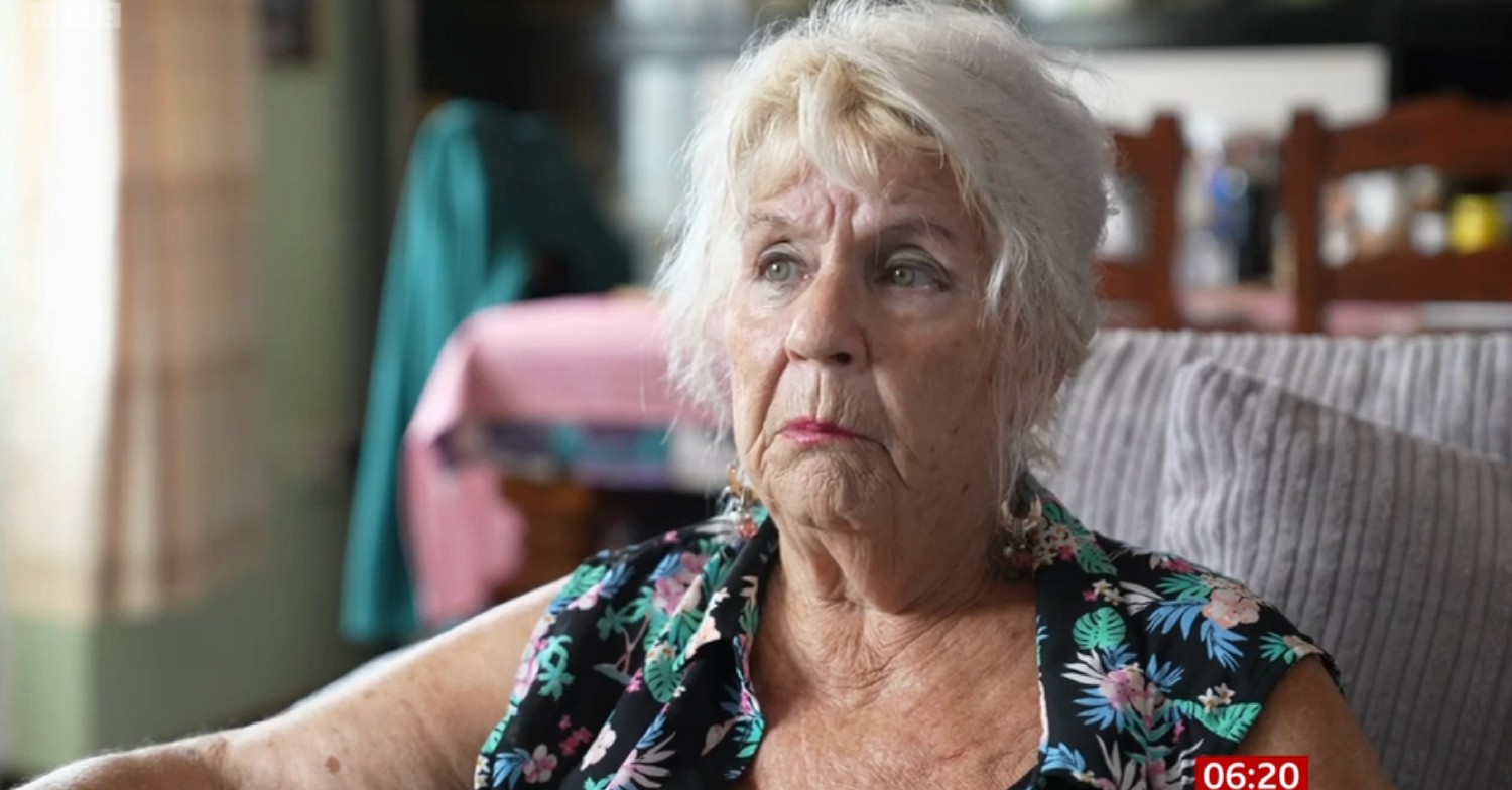 Tony Hickmott's mum on BBC Breakfast today 