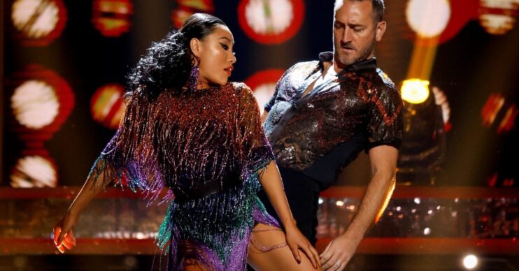 Will Mellor and Nancy Xu on Strictly Come Dancing