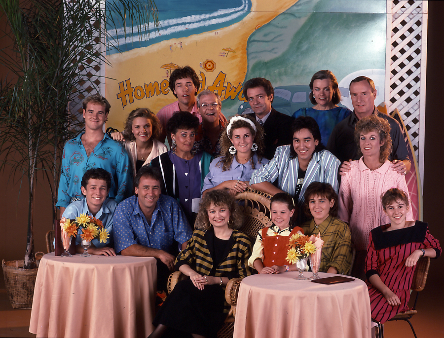 Home and Away cast from 1988