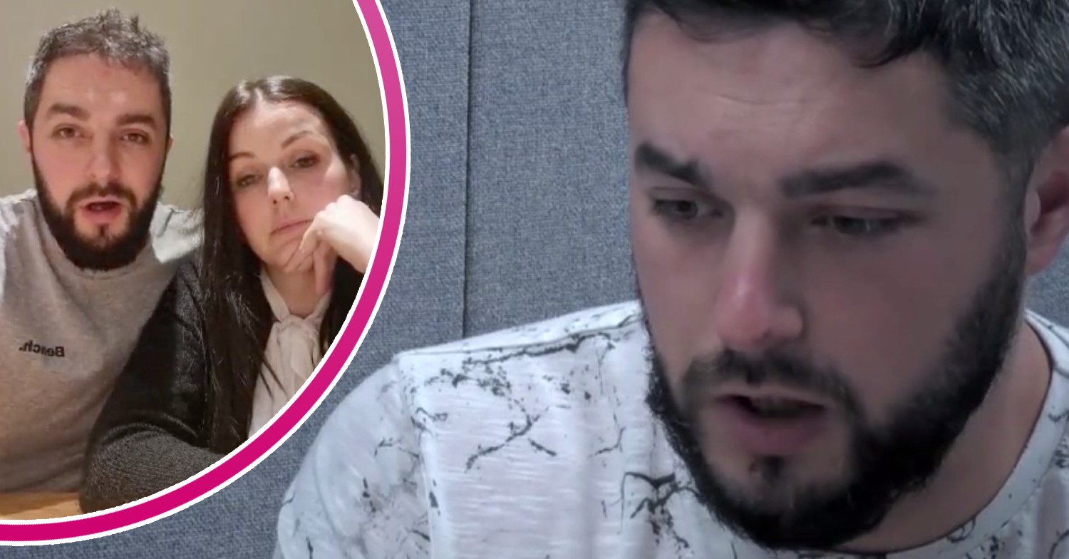 Adam White looks concerned during 24 Hours In Police Custody