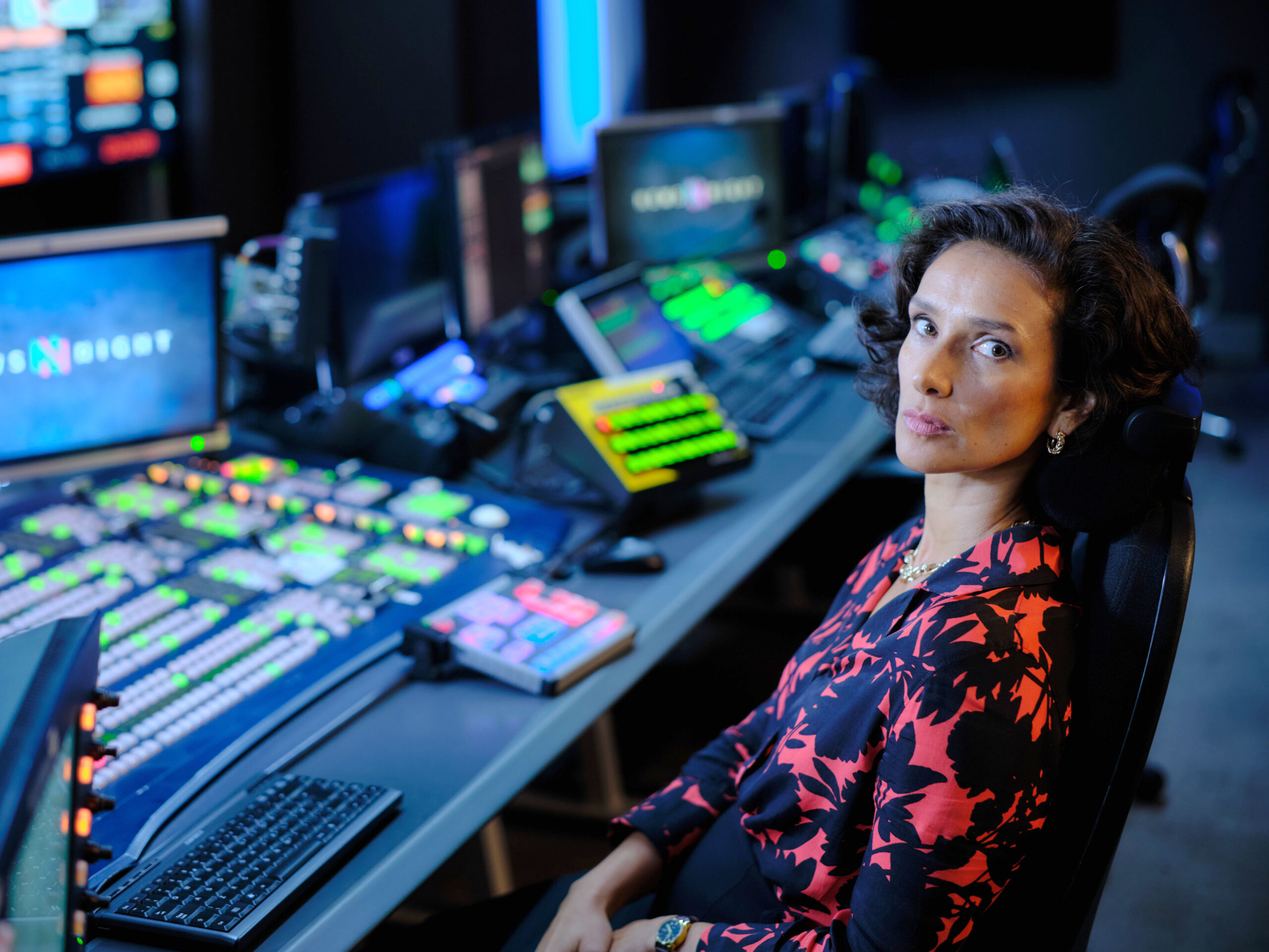 Indira Varma as Khadija Khan in The Capture