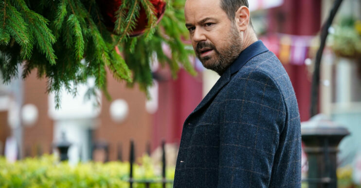 Mick Carter looking shady on EastEnders