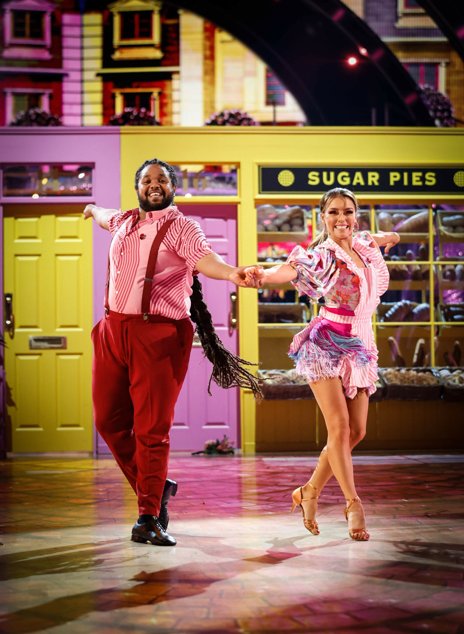Strictly star Hamza dancing with Jowita