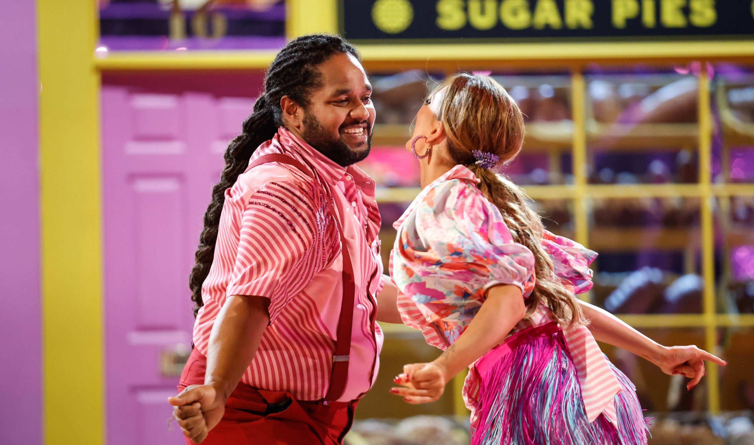 Strictly star Hamza dancing with Jowita