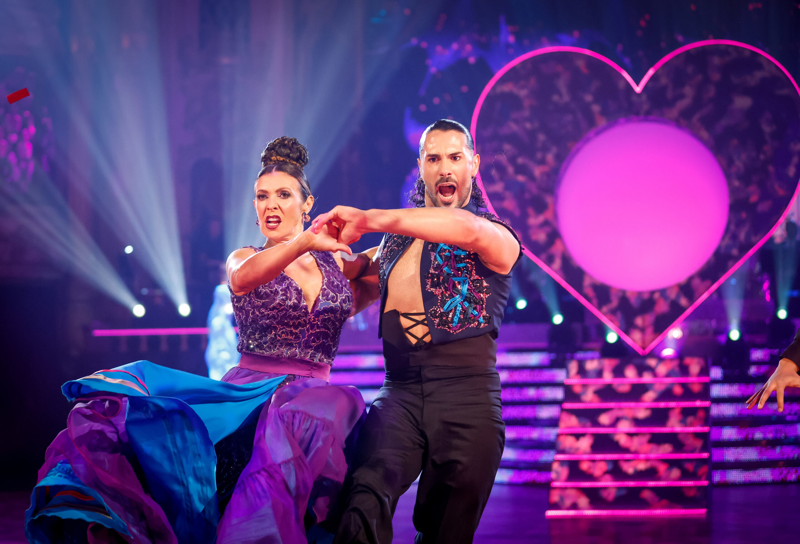 Kym Marsh and Graziano di Prima look fierce on Strictly Come Dancing
