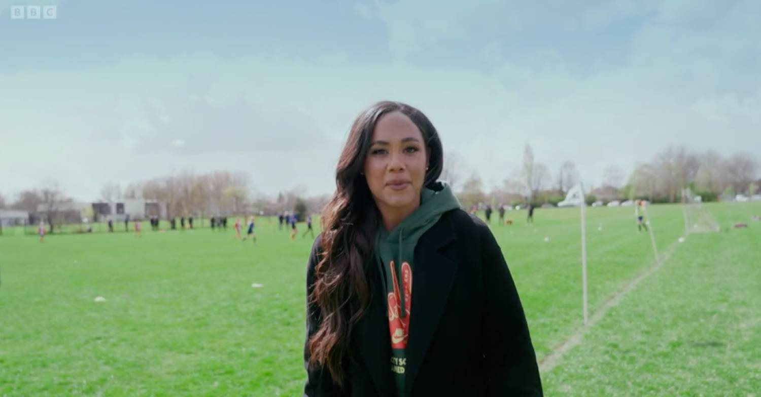 Alex Scott is a football legend and currently reporting from Qatar about the World Cup