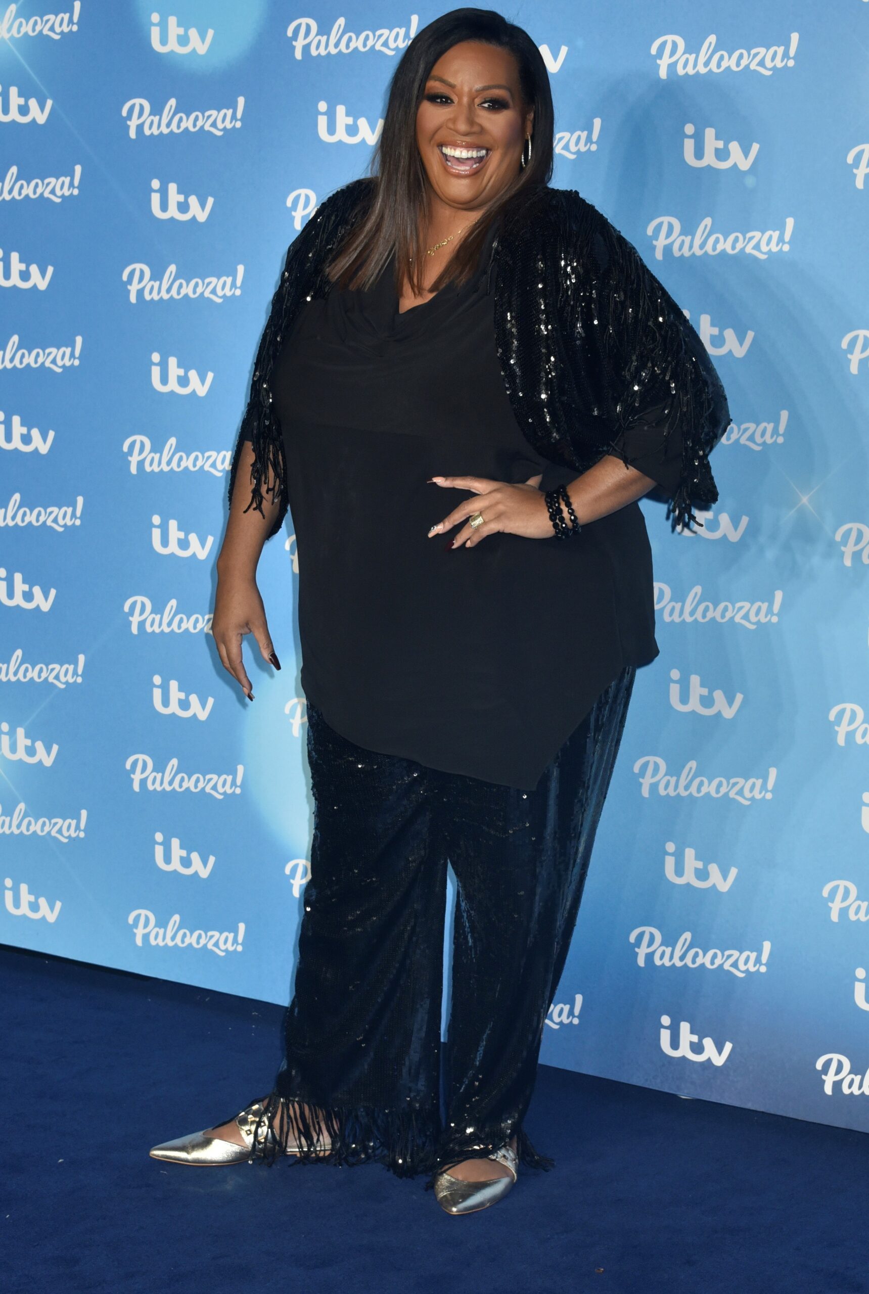 Alison Hammond smiling at the ITV Palooza