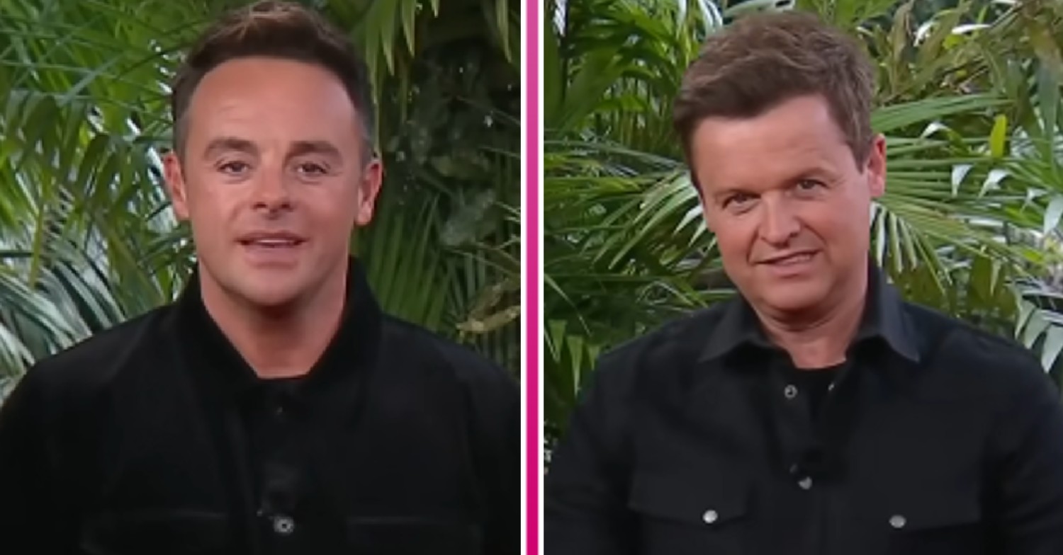 Ant and Dec hosting I'm A Celebrity final
