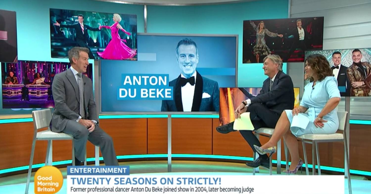 Anton Du Beke speaks on GMB today