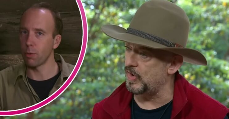 Matt Hancock and Boy George on I'm A Celebrity