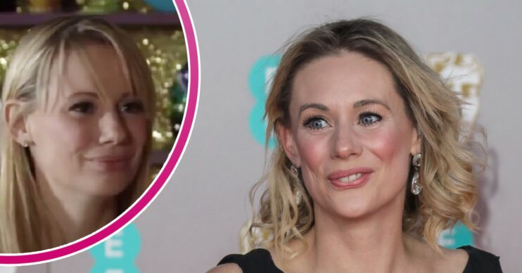 Carly Wicks smiling and Kellie Shirley smiling in EastEnders