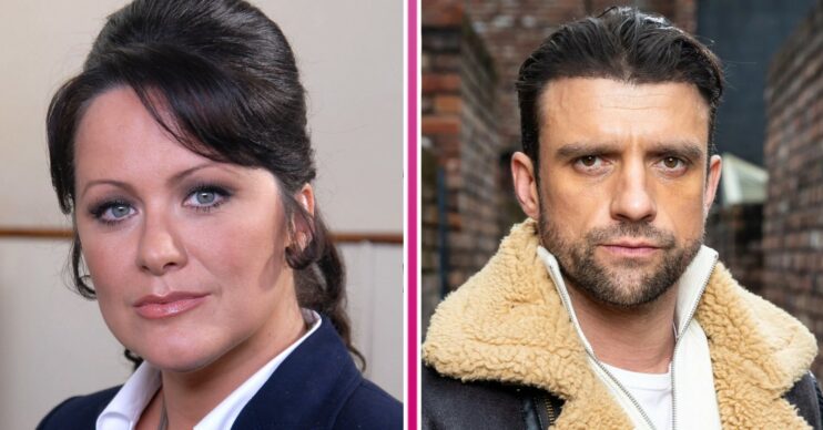 Coronation Street Amy Robbins and Ciarian Griffiths