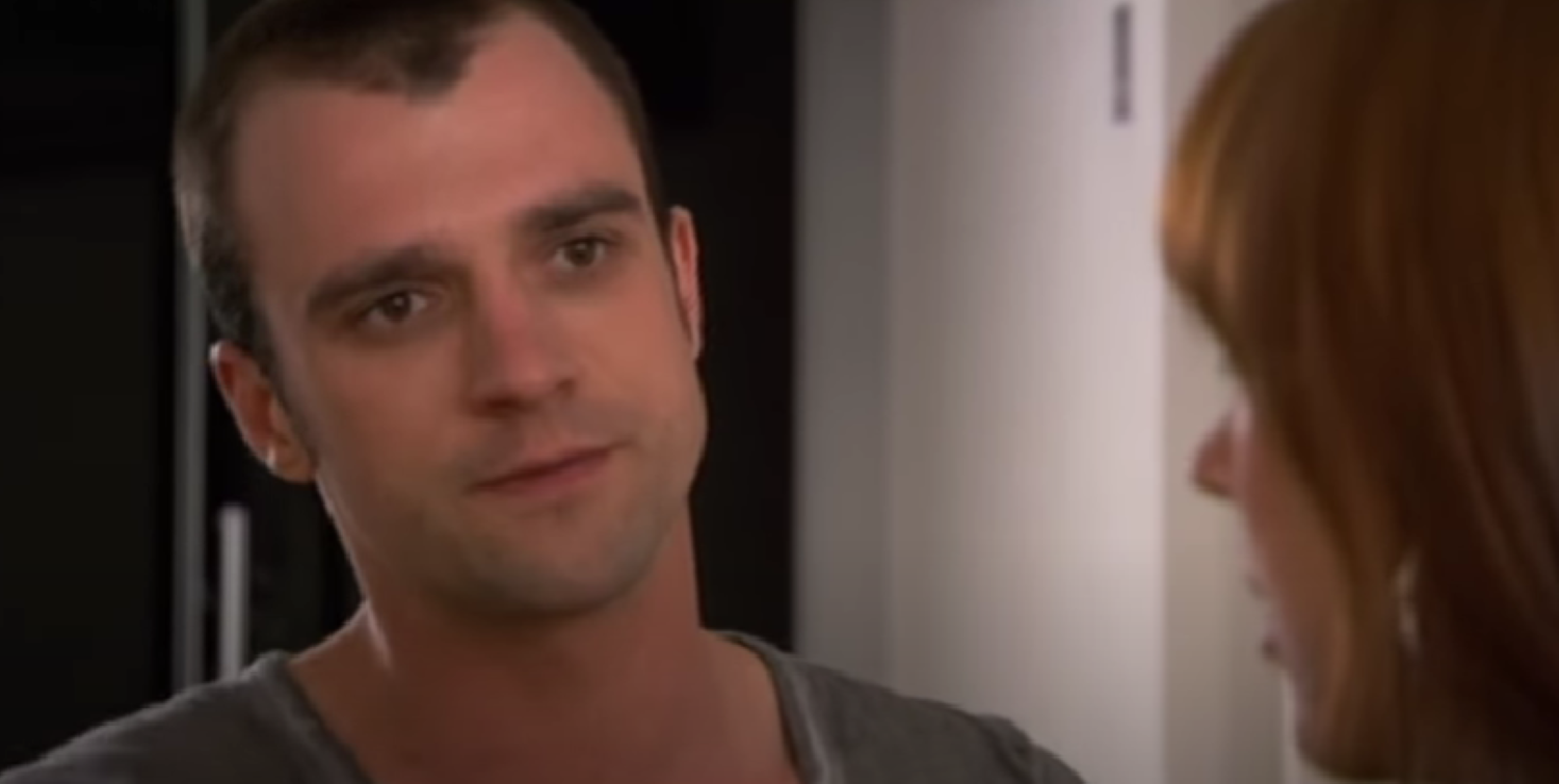 Dylan Hodge looking calm in Waterloo Road 