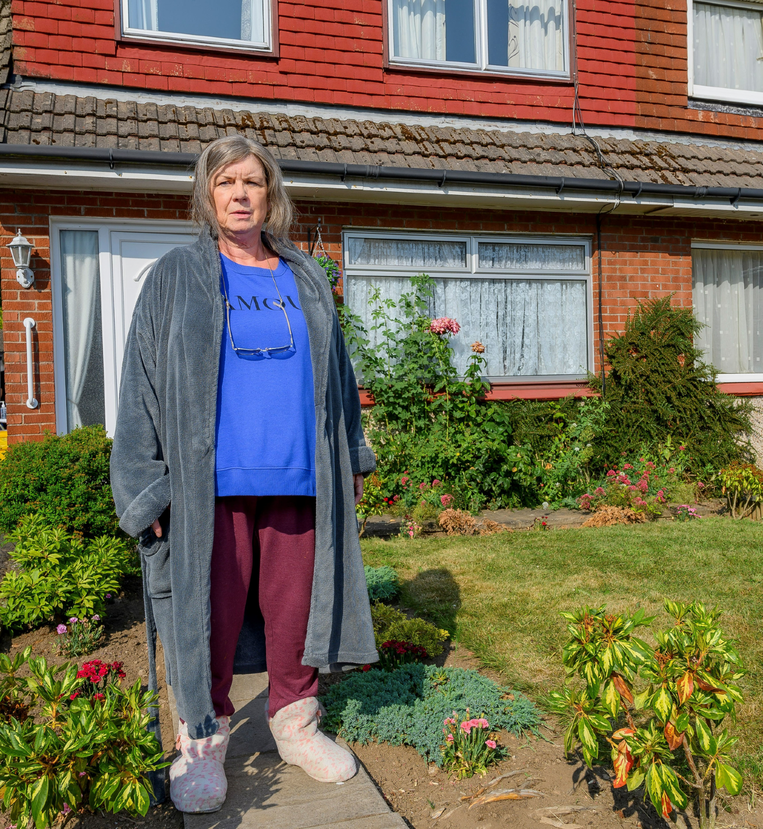 Elaine C Smith playing Christine in Two Doors Down 