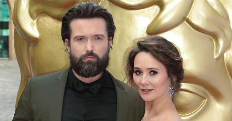 Emmett J Scanlan and Claire Cooper at the BAFTAs
