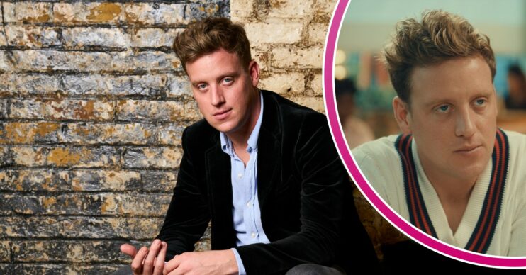 Gareth Locke-Locke looking serious in Made In Chelsea