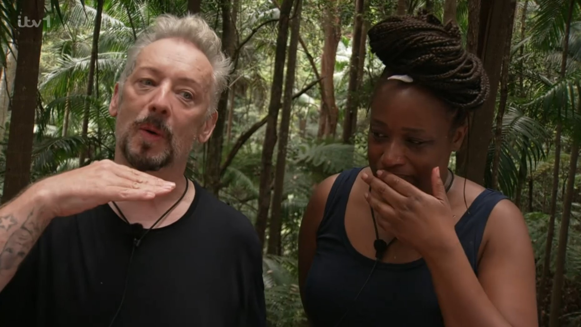 Charlene is upset as Boy George talks about the trial