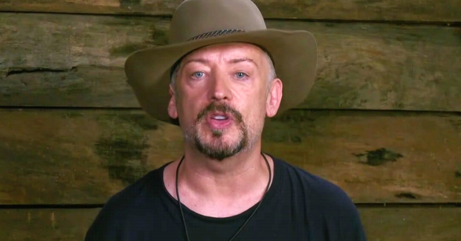Boy George in the I'm A Celeb jungle