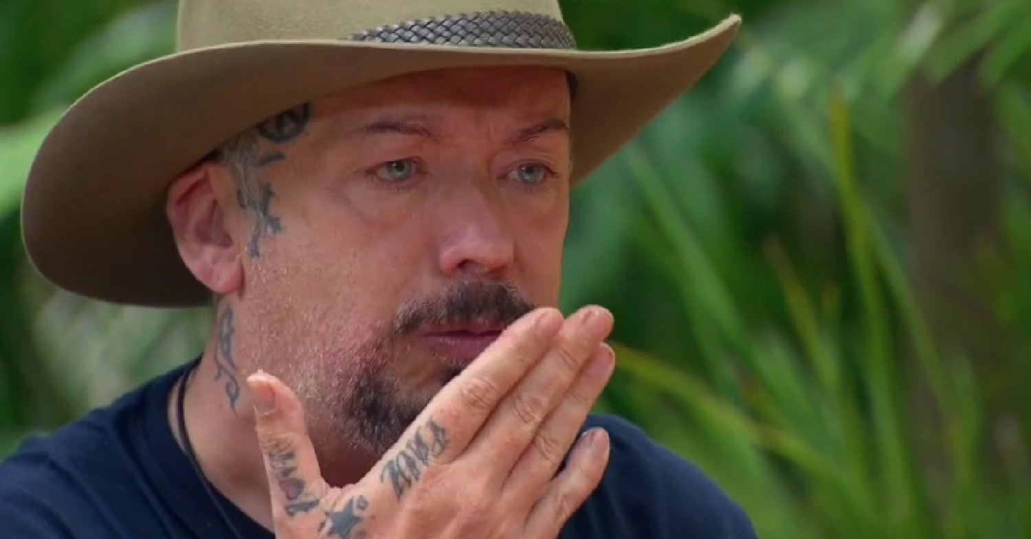 Boy George gagging during I'm A Celebrity eating trial 
