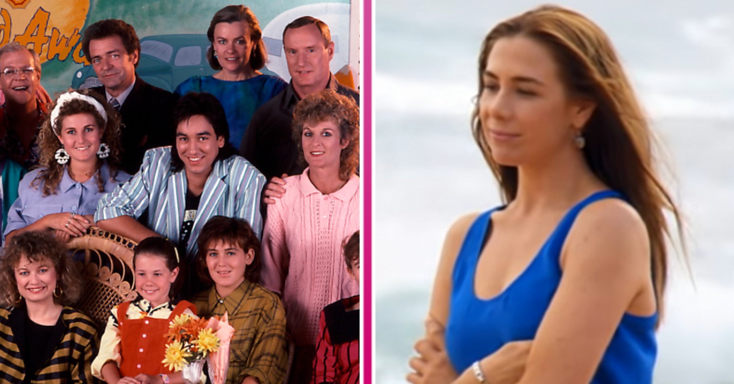 Home and Away cast 1988 and Kate Ritchie