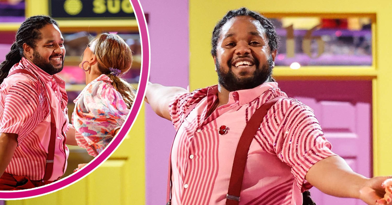 Strictly star Hamza dancing with Jowita