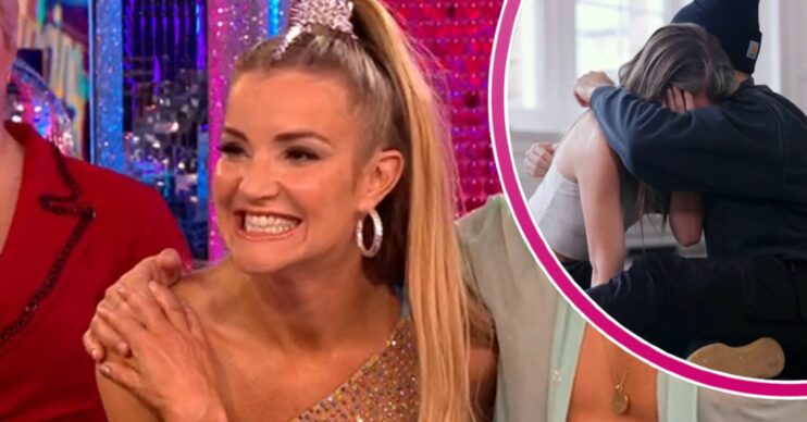 Helen Skelton smiling on Strictly