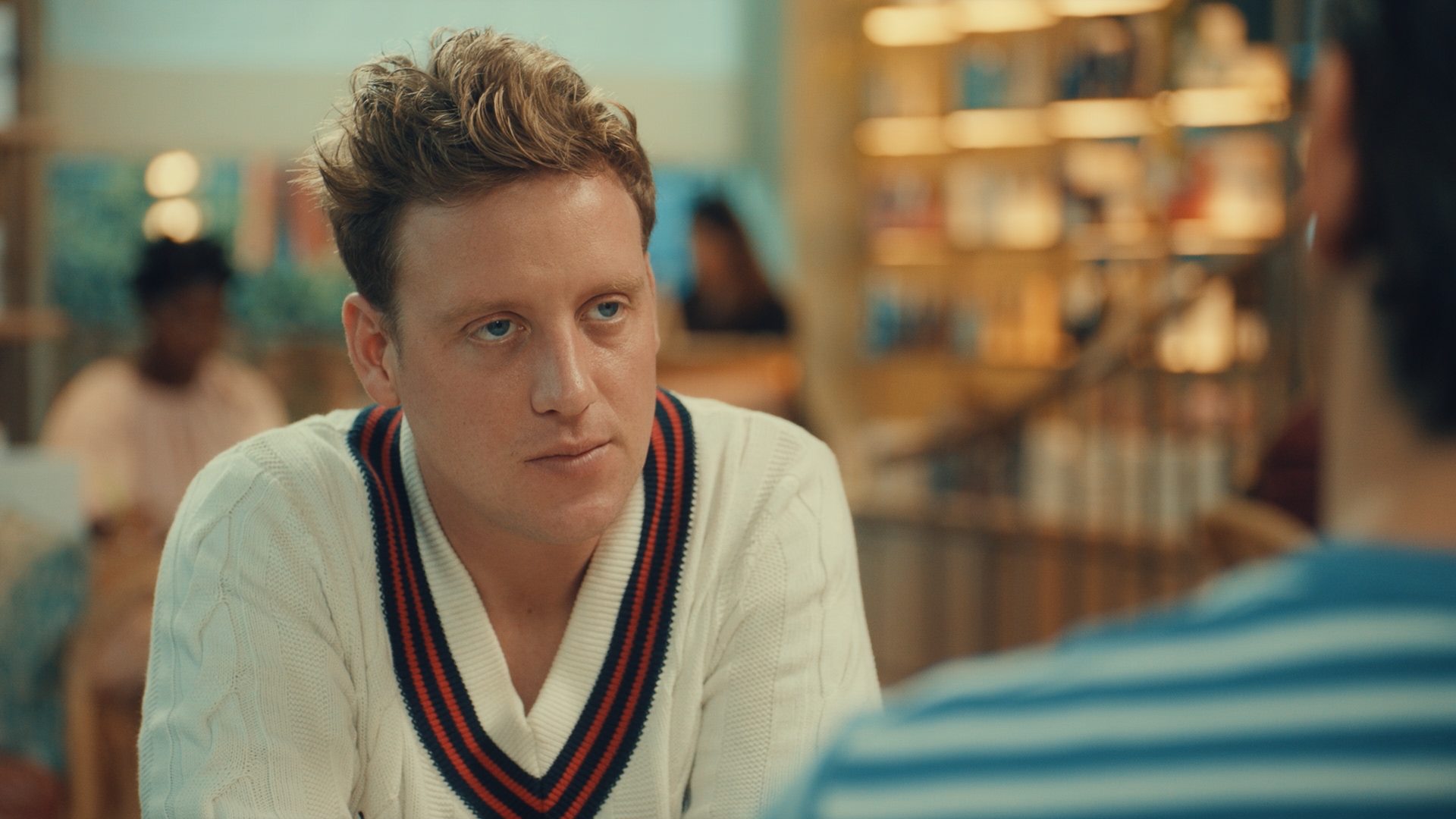 Gareth Locke-locke looking upset in Made In Chelsea