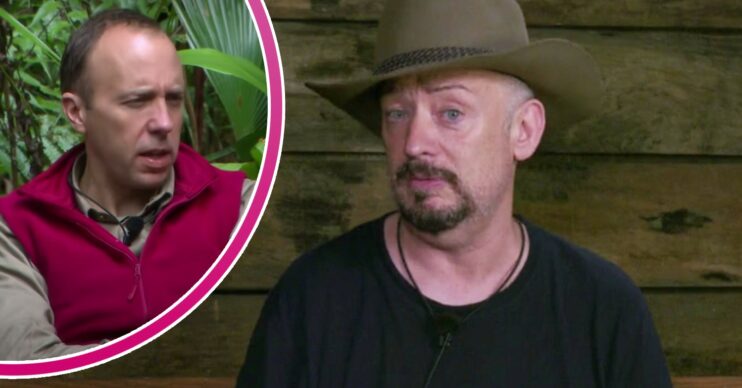 I'm A Celeb star Boy George slams Matt Hancock