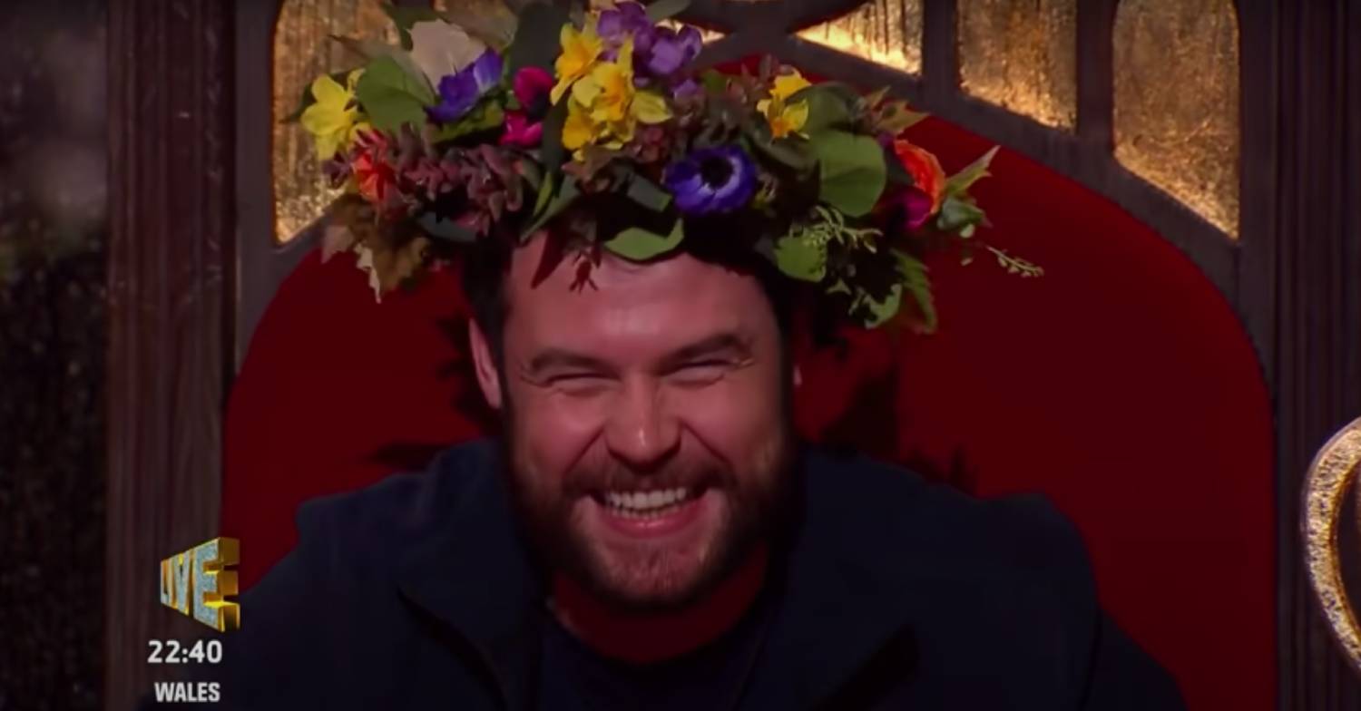 I'm A Celebrity 2021 winner Danny Miller smiles