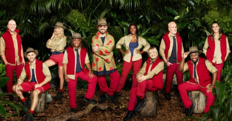 The cast of I'm A Celebrity 2022 pose