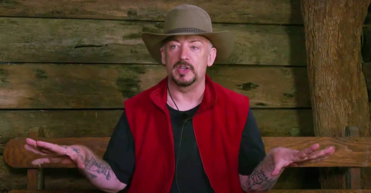 I'm A Celebrity contestant Boy George makes his point