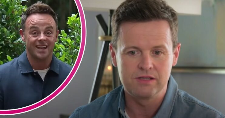 I'm A Celebrity host Dec Donnelly looks downcast