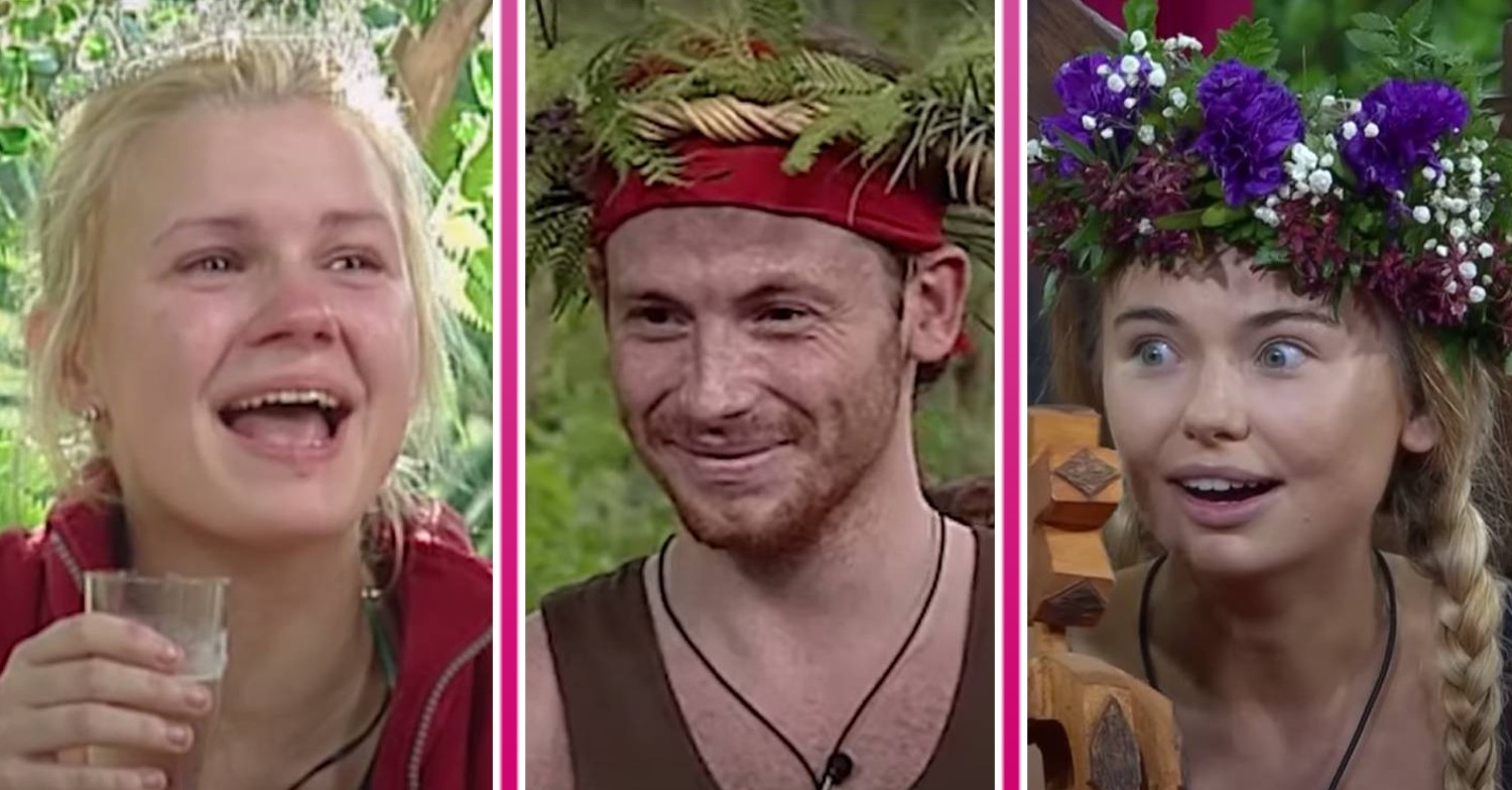 I'm A Celebrity winners Kerry Katona, Joe Swash and Georgie Toffolo