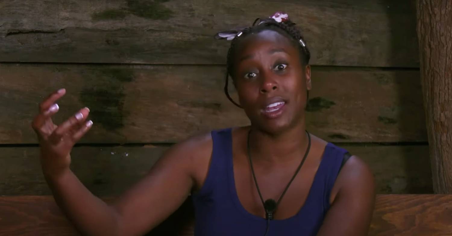 Scarlette Douglas makes her point about I'm a Celebrity contestant Matt Hancock