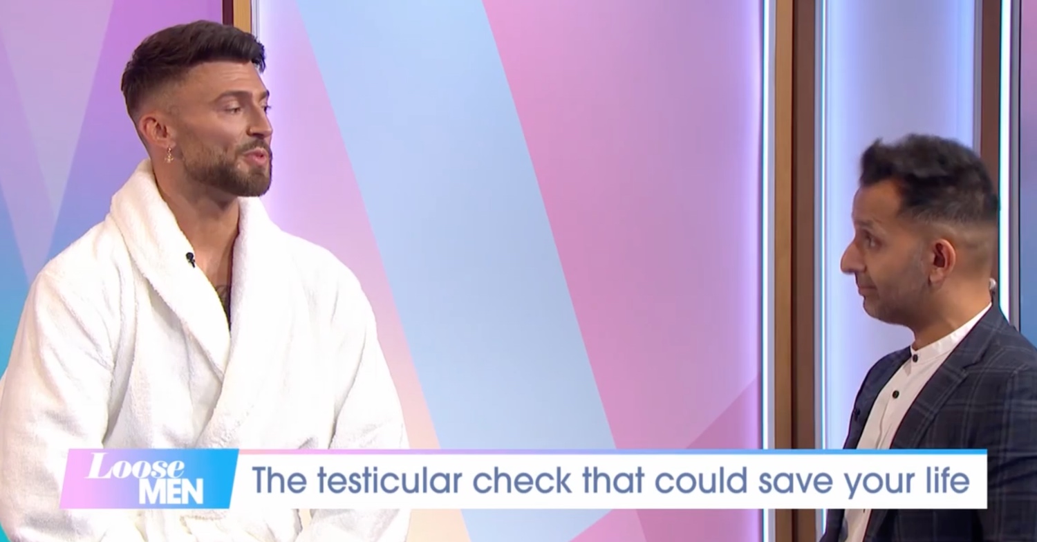 Jake and Dr Amir on Loose Men today