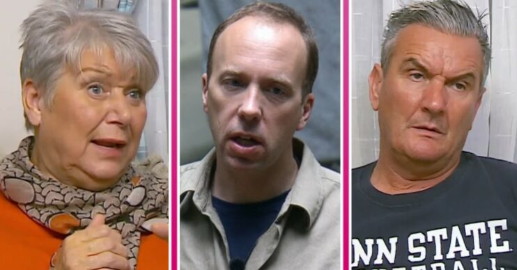 Jenny and Lee on Gogglebox and Matt Hancock on I'm A Celeb