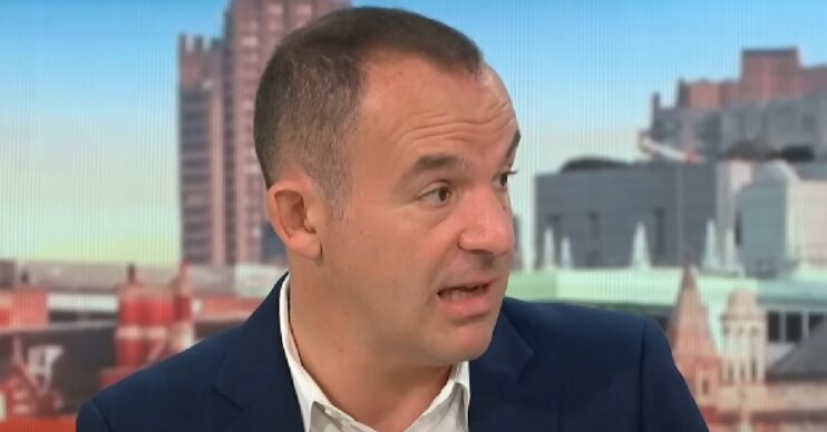 Money expert Martin Lewis speaking on GMB