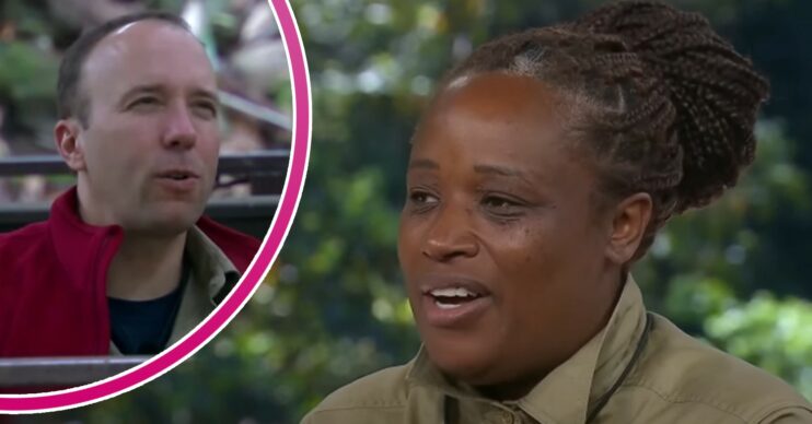 Matt Hancock and Charlene White on I'm A Celebrity
