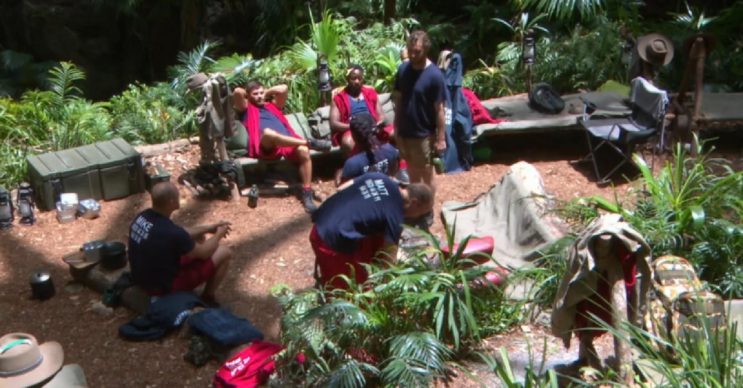 I'm A Celeb campmates including Matt Hancock in the jungle